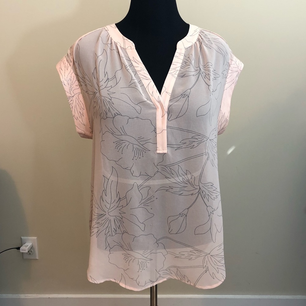 Banana Republic Heritage Collection Sheer Blouse